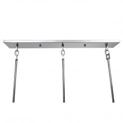 Uttermost Newburgh 3 Light Nickel Linear Pendant