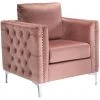 Ashley Furniture Lizmont - Blush Pink - Accent Chair