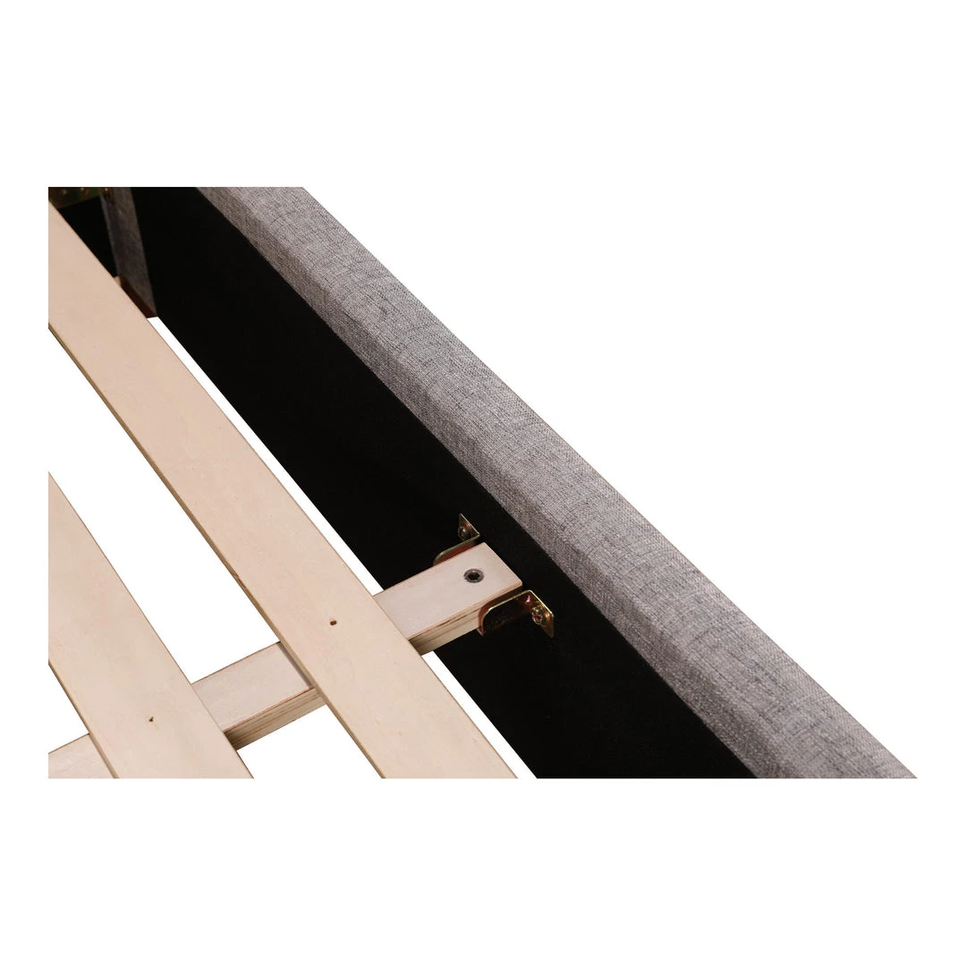 Moe's Home Collection Takio King Bed Light Grey 7 Moe's Home Collection Takio King Bed Light Grey
