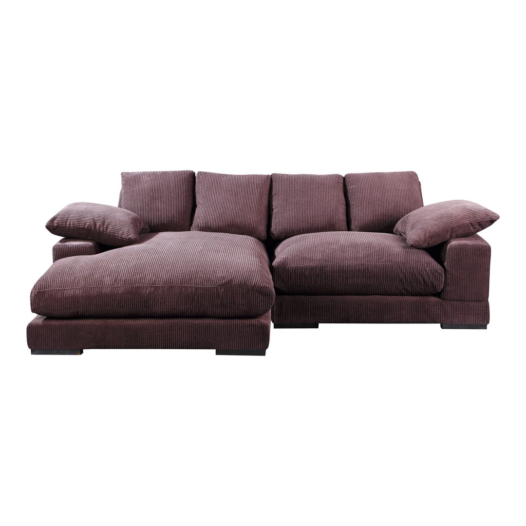 Moe's Home Collection Plunge Sectional Dark Brown 3 Moe's Home Collection Plunge Sectional Dark Brown