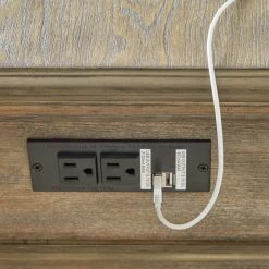 Signature Design By Ashley® Janismore - Grayish Brown - Rectangular End Table Tables