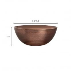 Moe's Home Collection Conga Coffee Table Copper