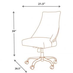 Signature Design By Ashley® Camiburg - Warm Brown - 3 Pc. - Small Desk, File Cabinet, Swivel Desk Chair