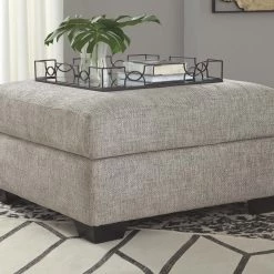 Ashley Furniture Megginson - Storm - Ottoman With Storage Ottomans