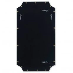 Uttermost Lennox Brass Scalloped Corner Mirror Accessories