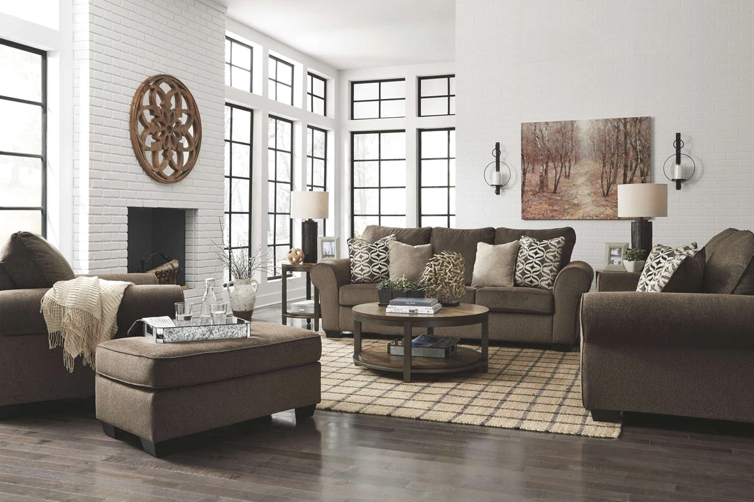 Ashley Furniture Loveseats Nesso - Walnut - Loveseat 12 Ashley Furniture Loveseats Nesso - Walnut - Loveseat