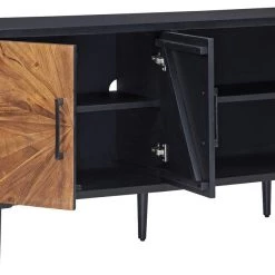 Ashley Furniture Shayland - Black/brown - Accent Cabinet Cabinets