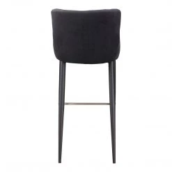 Moe's Home Collection Etta Barstool Dark Grey Stools