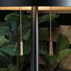 Ashley Furniture Amadell - Black/gold Finish - Metal Table Lamp (1/cn) Accessories