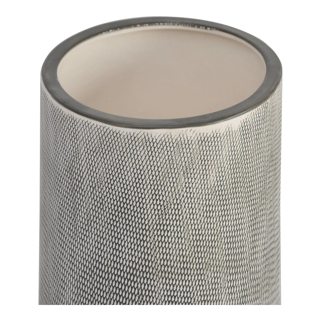 Moe's Home Collection Woodgrain Planter 9.5in Dark Grey Accessories 4 Moe's Home Collection Woodgrain Planter 9.5in Dark Grey Accessories