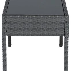 Signature Design By Ashley® Outdoor Sets Alina - Gray/blue - Love/chairs/table Set (4/cn)