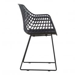 Moe's Home Collection Chairs Honolulu Chair Black-m2 9 Moe's Home Collection Chairs Honolulu Chair Black-m2
