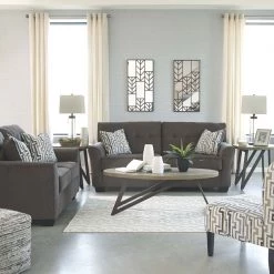 Ashley Furniture Loveseats Alsen - Granite - Loveseat 14 Ashley Furniture Loveseats Alsen - Granite - Loveseat