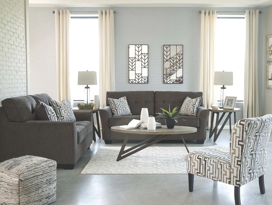 Ashley Furniture Loveseats Alsen - Granite - Loveseat 6 Ashley Furniture Loveseats Alsen - Granite - Loveseat