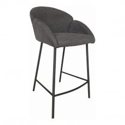 Moe's Home Collection Stools Gigi Counter Stool Dark Grey