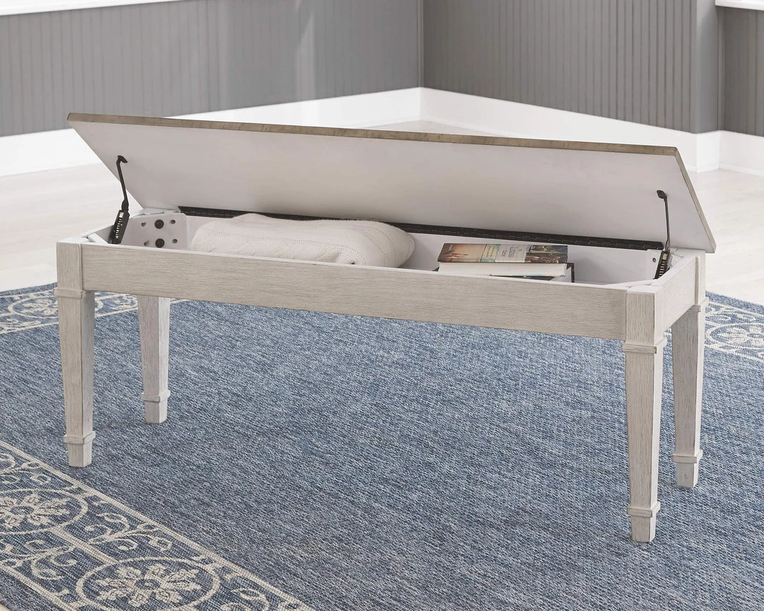Ashley Furniture Skempton - White - Storage Bench Benches 10 Ashley Furniture Skempton - White - Storage Bench Benches