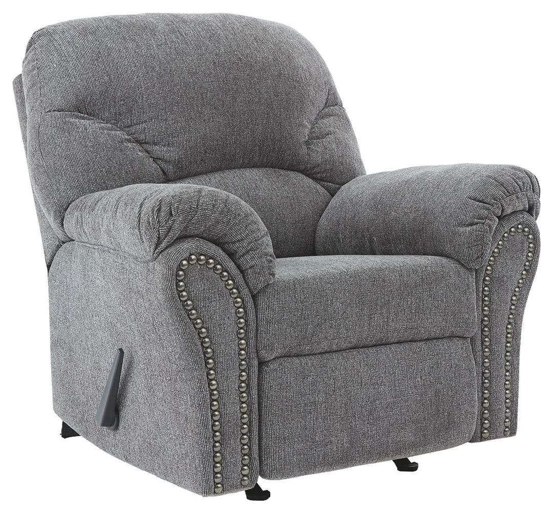Ashley Furniture Allmaxx - Pewter - Rocker Recliner 3 Ashley Furniture Allmaxx - Pewter - Rocker Recliner