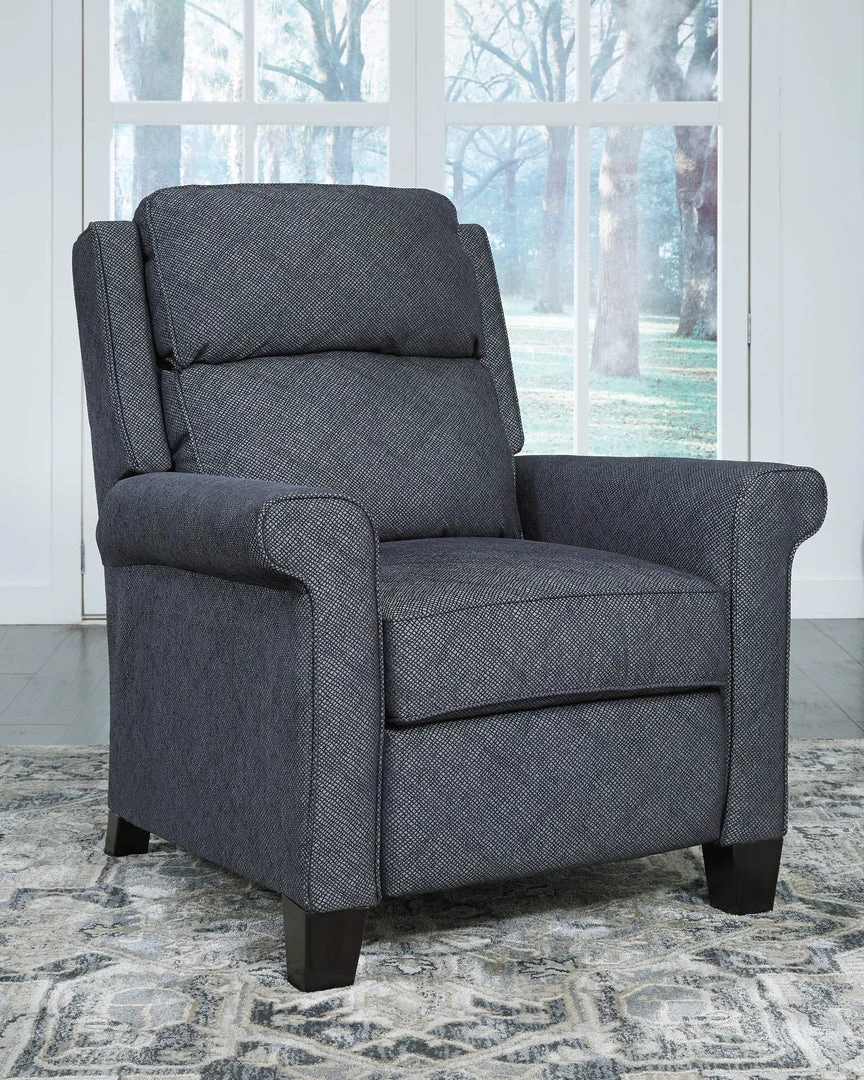 Ashley Furniture Imbler - Denim - Low Leg Power Recliner 8 Ashley Furniture Imbler - Denim - Low Leg Power Recliner