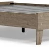 Signature Design By Ashley® Oliah - Natural - Queen Platform Bed Beds 2 Signature Design By Ashley® Oliah - Natural - Queen Platform Bed Beds