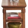 Ashley Furniture Tables Cross - Medium Brown - Chair Side End Table