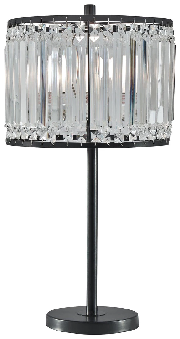 Ashley Furniture Gracella - Black - Metal Table Lamp (1/cn) 3 Ashley Furniture Gracella - Black - Metal Table Lamp (1/cn)