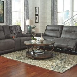 Ashley Furniture Reclining Furniture Austere - Console Fresh - Reclining Loveseats