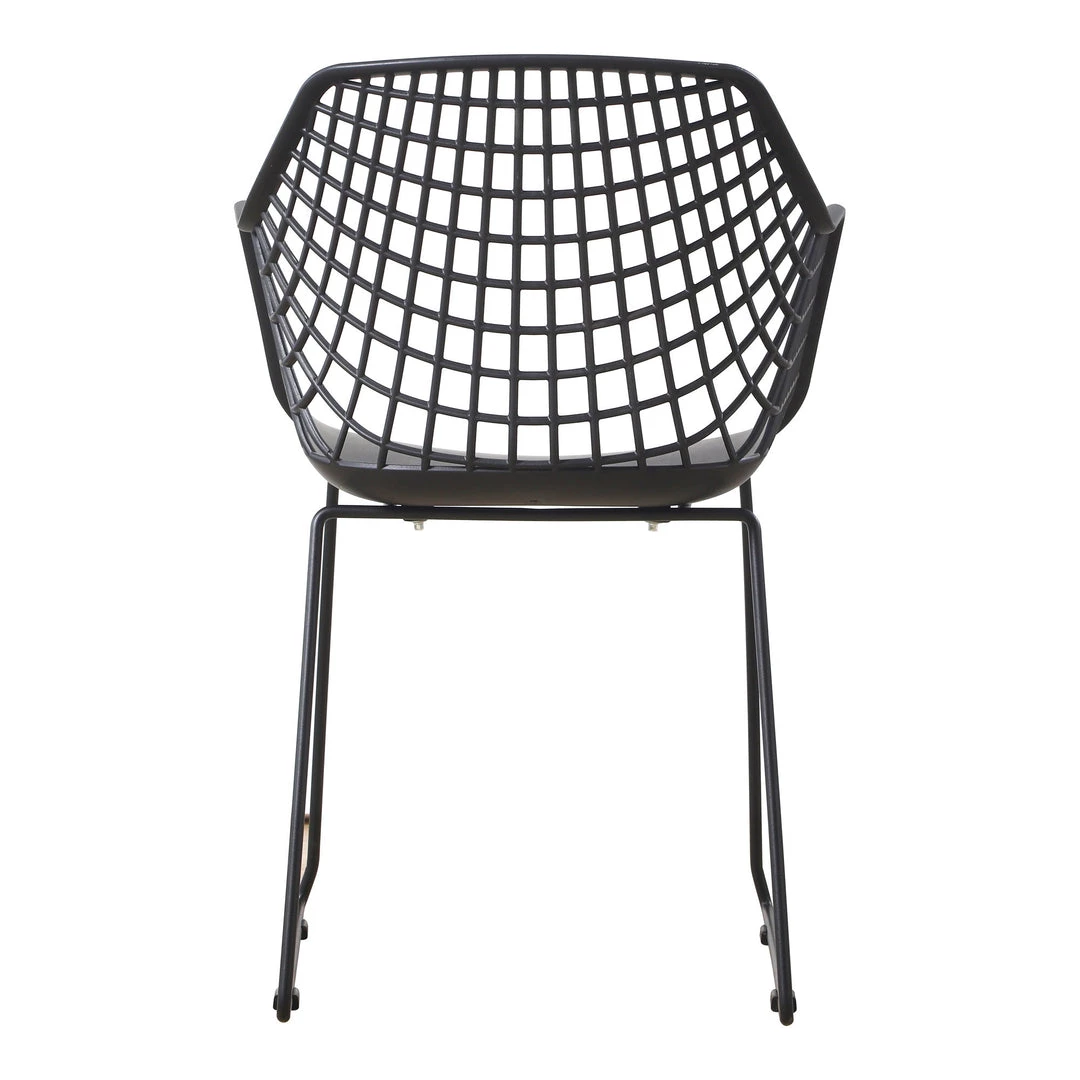 Moe's Home Collection Chairs Honolulu Chair Black-m2 4 Moe's Home Collection Chairs Honolulu Chair Black-m2