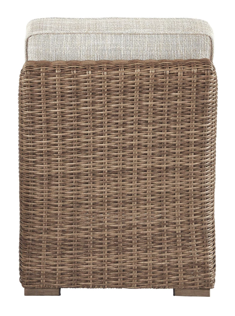 Ashley Furniture Beachcroft - Beige - Armless Chair W/cushion 5 Ashley Furniture Beachcroft - Beige - Armless Chair W/cushion