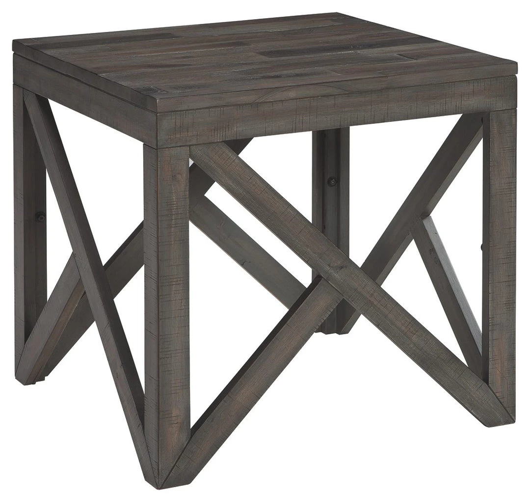 Ashley Furniture Haroflyn - Gray - Square End Table Tables 3 Ashley Furniture Haroflyn - Gray - Square End Table Tables
