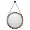 Uttermost Loughlin Round Wood Mirror Accessories