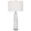 Uttermost Levadia Matte White Table Lamp 2 Uttermost Levadia Matte White Table Lamp