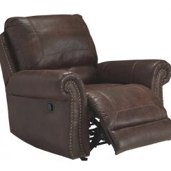 Ashley Furniture Breville - Sweeping Rolled Arms - Rocker Recliners