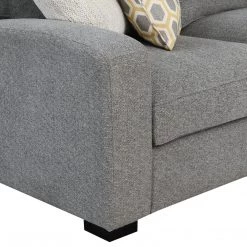 Emerald Home Sectionals Repose RSF Chaise Sectional, Storm Gray 15 Emerald Home Sectionals Repose RSF Chaise Sectional, Storm Gray