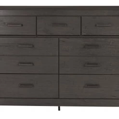 Ashley Furniture Dressers Brinxton - Charcoal - Dresser, Mirror