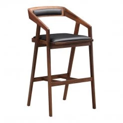 Moe's Home Collection Stools Padma Barstool Black
