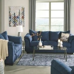 Ashley Furniture Darcy - Loveseat Contemporary - Stationary Loveseats 68 Ashley Furniture Darcy - Loveseat Contemporary - Stationary Loveseats