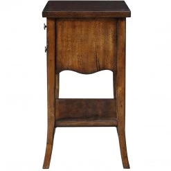 Uttermost Carmel Wood End Table