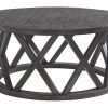 Ashley Furniture Sharzane - Grayish Brown - Round Cocktail Table Tables 1 Ashley Furniture Sharzane - Grayish Brown - Round Cocktail Table Tables