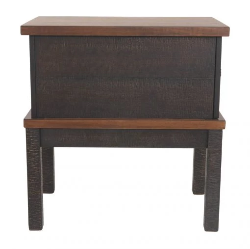 Ashley Furniture Stanah - Brown / Beige - Chair Side End Table Tables
