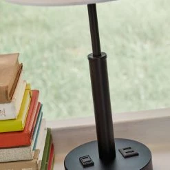 Ashley Furniture Merelton - Black - Metal Table Lamp (1/cn)