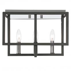 Accessories Uttermost Quadrangle 4 Light Flush Mount 10 Accessories Uttermost Quadrangle 4 Light Flush Mount