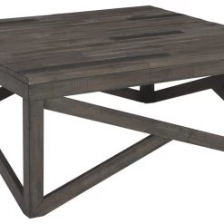 Ashley Furniture Tables Haroflyn - Gray - Square Cocktail Table
