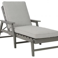 Signature Design By Ashley® Chairs Visola - Gray - Chaise Lounge With Cushion