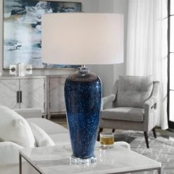 Uttermost Stargazer Cobalt Navy Table Lamp Accessories