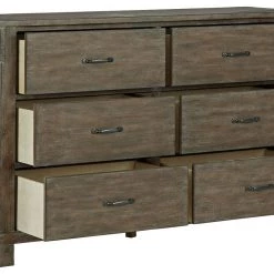 Ashley Furniture Shamryn - Grayish Brown - Dresser Dressers