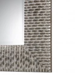 Accessories Uttermost Cressida Distressed Silver Square Mirror