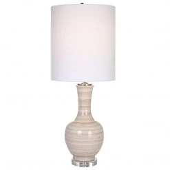 Uttermost Chalice Striped Table Lamp