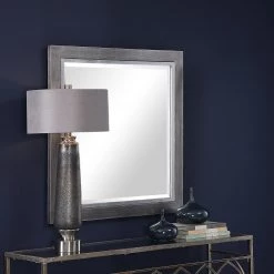Accessories Uttermost Moore Silver Square Mirror