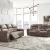 Signature Design By Ashley® Reclining Furniture Stoneland - Reclining Sofa, Double Reclining Loveseat With Console 1 Signature Design By Ashley® Reclining Furniture Stoneland - Reclining Sofa, Double Reclining Loveseat With Console