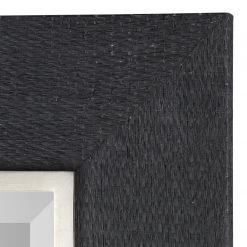Accessories Uttermost Kaira Textured Black Mirror
